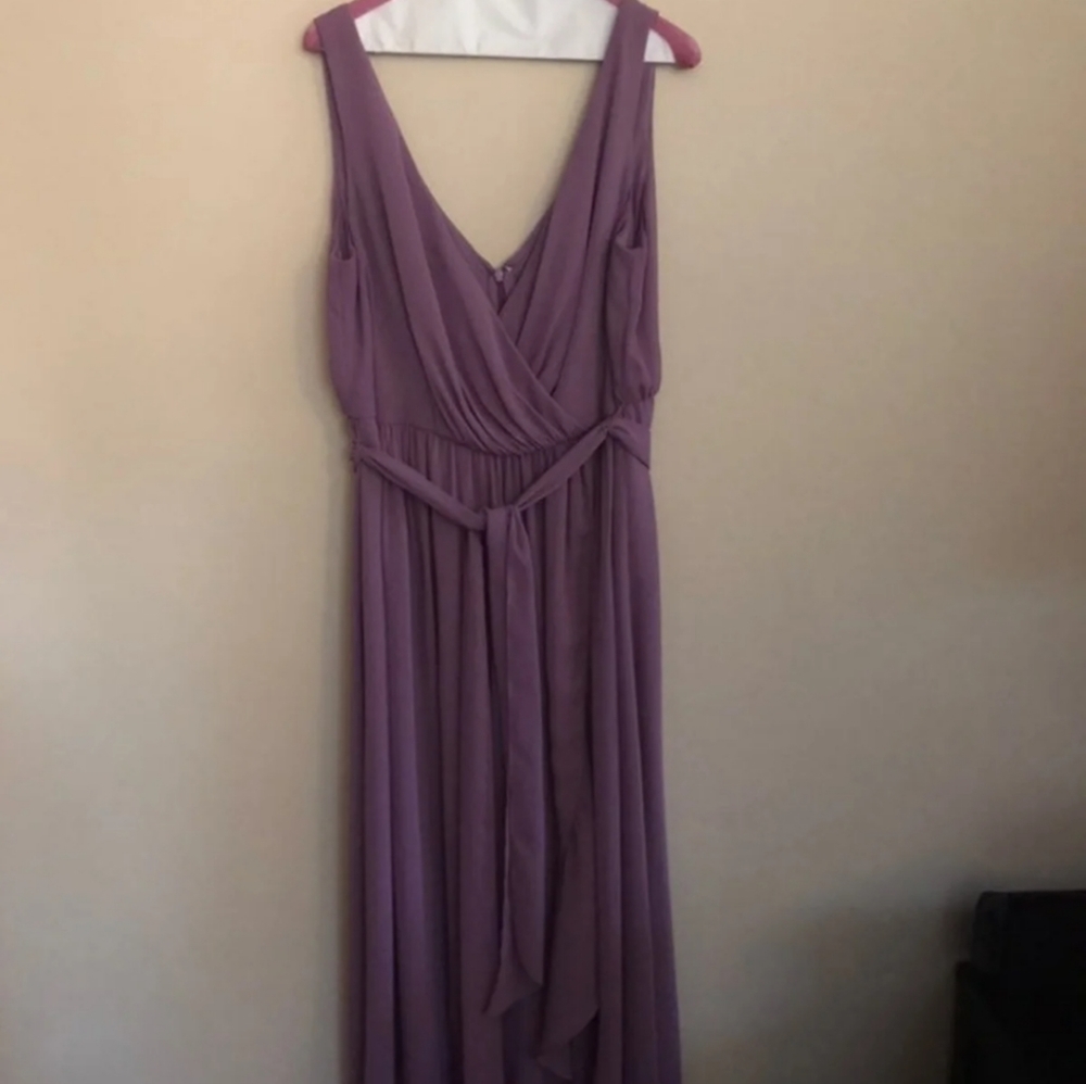 Wisteria David's bridal bridesmaid dress